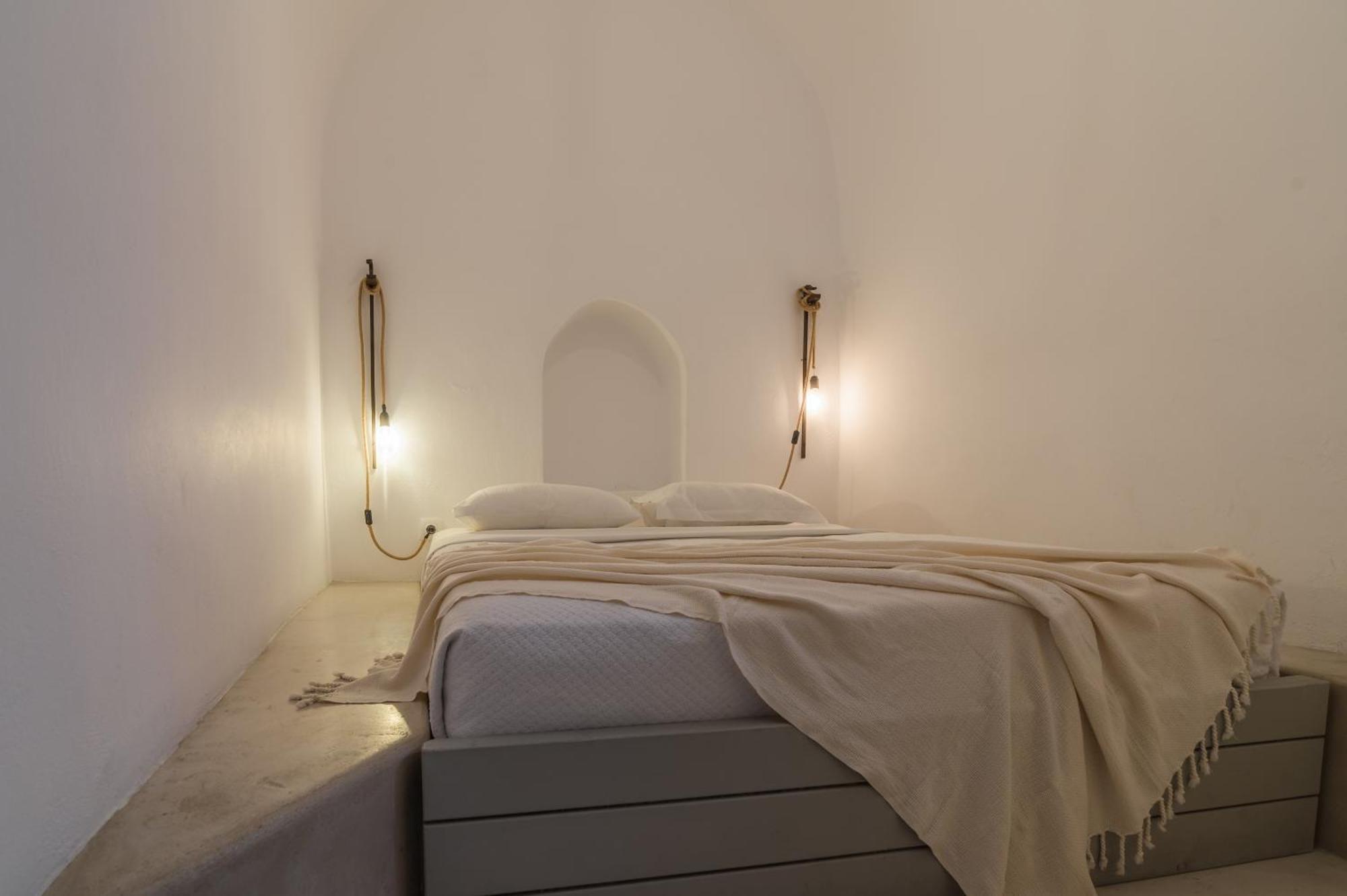 Kampanario Luxury Villa Megalochori  Bagian luar foto